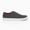 Men Human Scales Sneakers | Herbert Suede Dk Grey