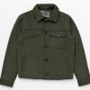 Men Human Scales Overshirts | Mark Vegan Suede Moss Green