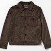 Men Human Scales Overshirts | Mark Vegan Suede Taupe