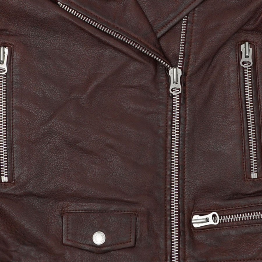 Women Human Scales Leather | Nellie Burgundy