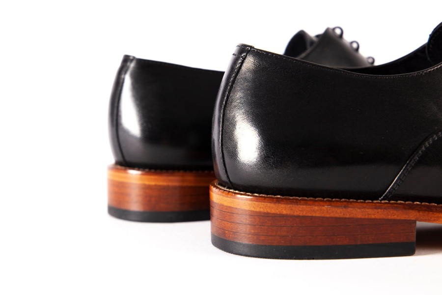 Men Human Scales Oxfords | Bruno Black