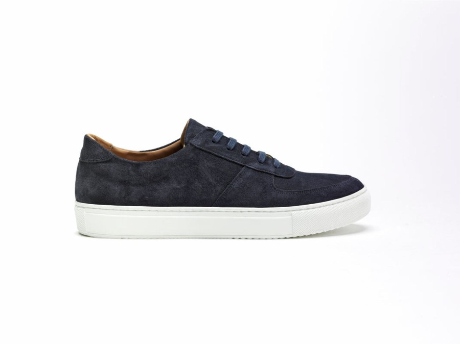 Men Human Scales Sneakers | Sean Suede Navy