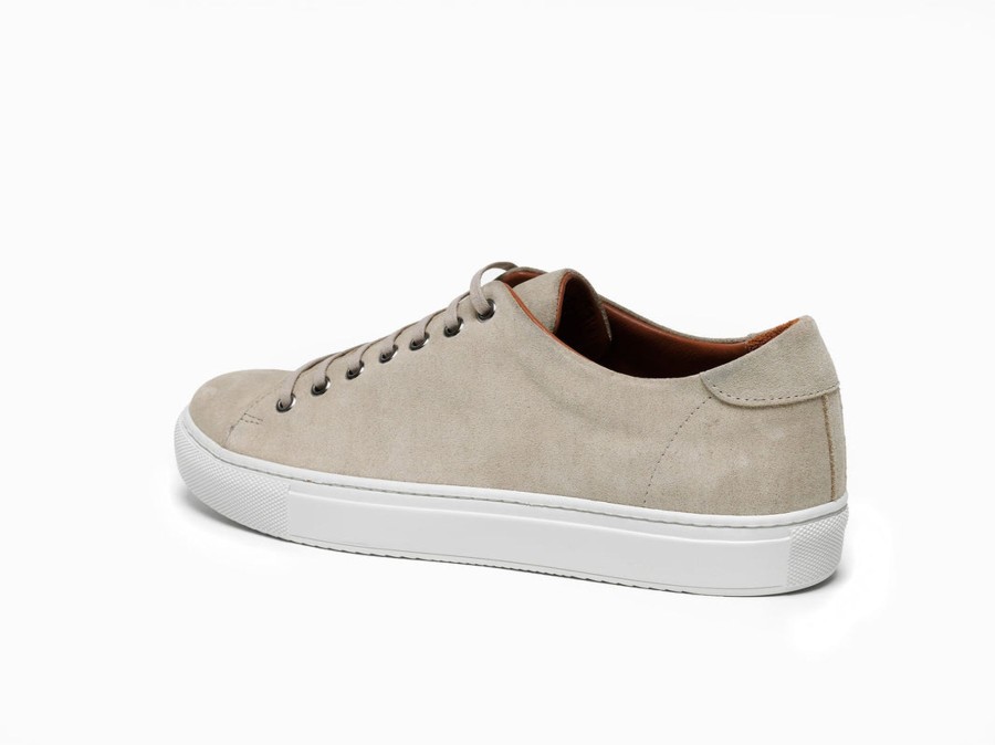 Men Human Scales Sneakers | Herbert Suede Beige