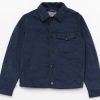 Men Human Scales Overshirts | Mark Vegan Suede Navy