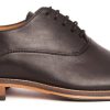 Men Human Scales Oxfords | Benny Black