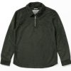 Men Human Scales Sweaters | Rickard Half Zip Moss Green